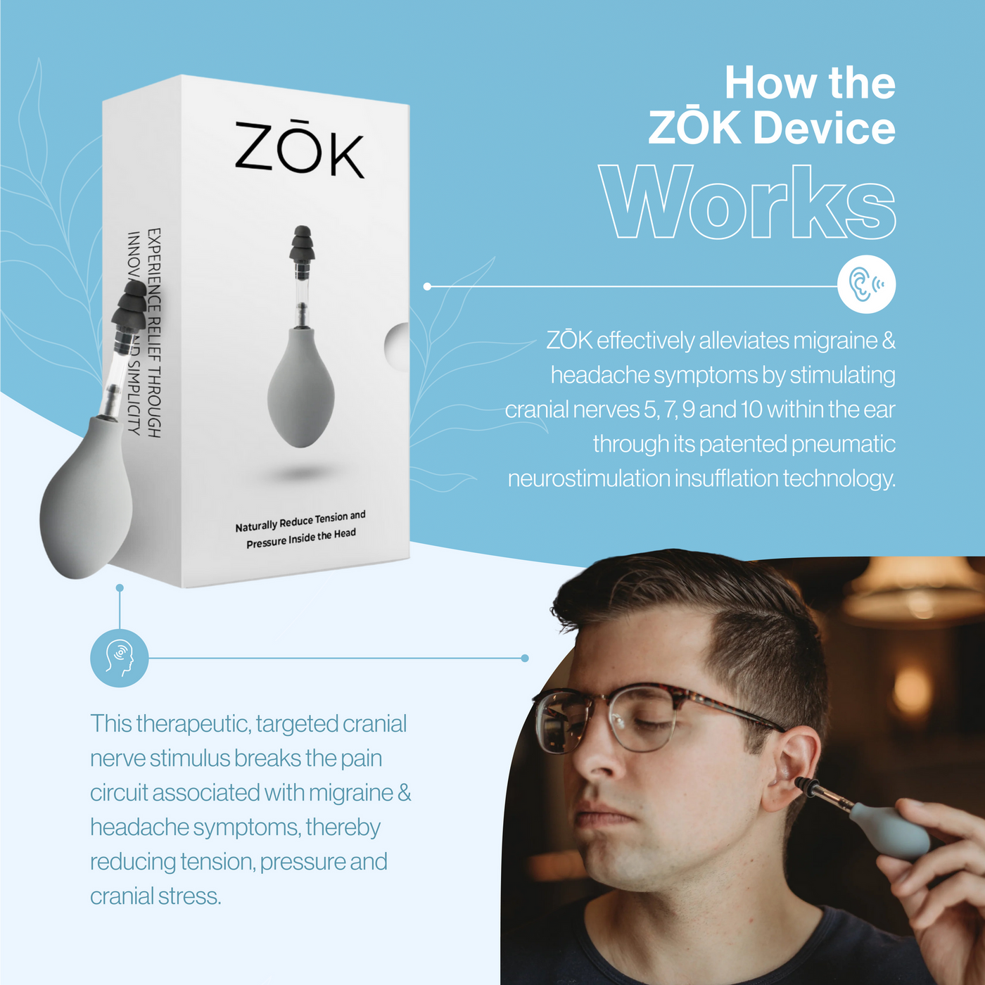 Zok Migraine & Headache Reliever