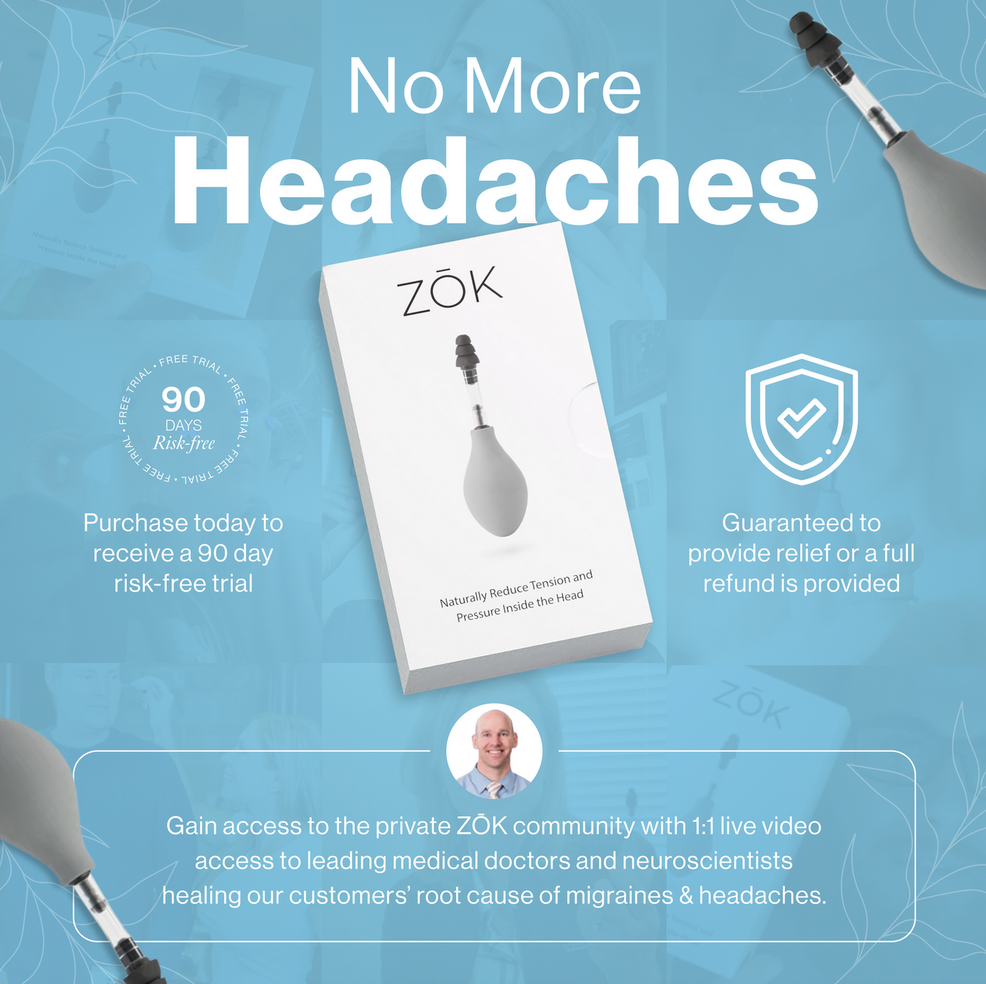 Zok Migraine & Headache Reliever